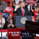 Donald Trump at a 2019 rally in Montoursville, Pennsylvania.
